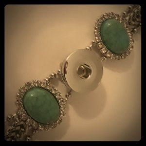 Snap jewelry bracelet